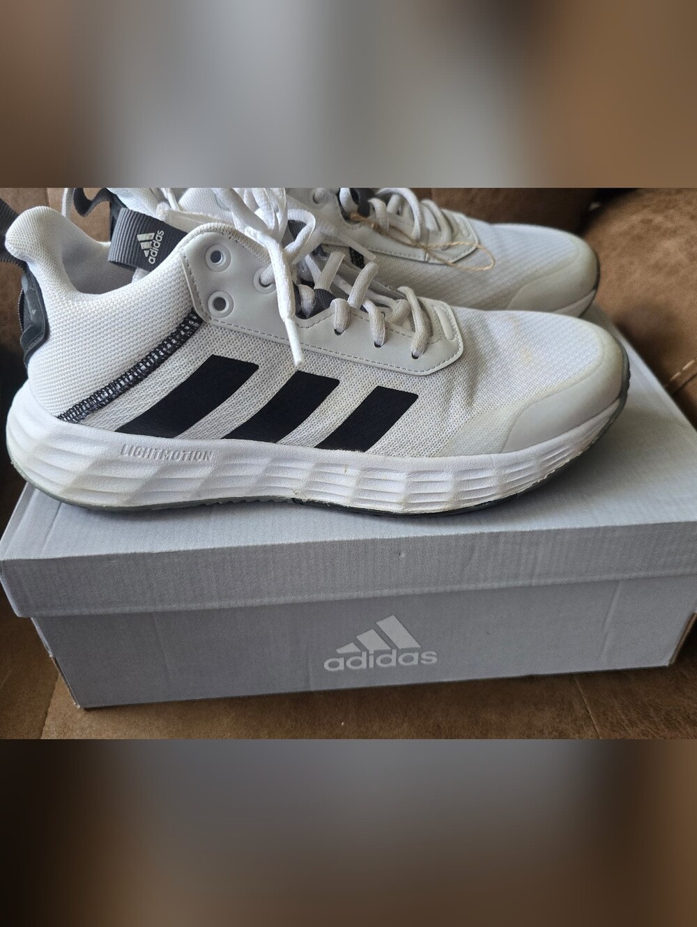 ADIDAS| OWN THE GAME  2.0  | Men Size  71/2. Lightmotion